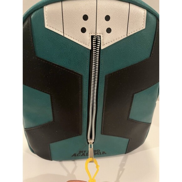 My Hero Academia Deku Suit Hot Topic Mini Backpack Bioworld Anime Excellent - Picture 5 of 13